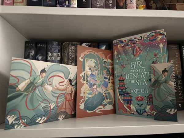 Signed The Girl Who Fell Beneath the Sea by Axie Oh - Fairyloot - With Extras