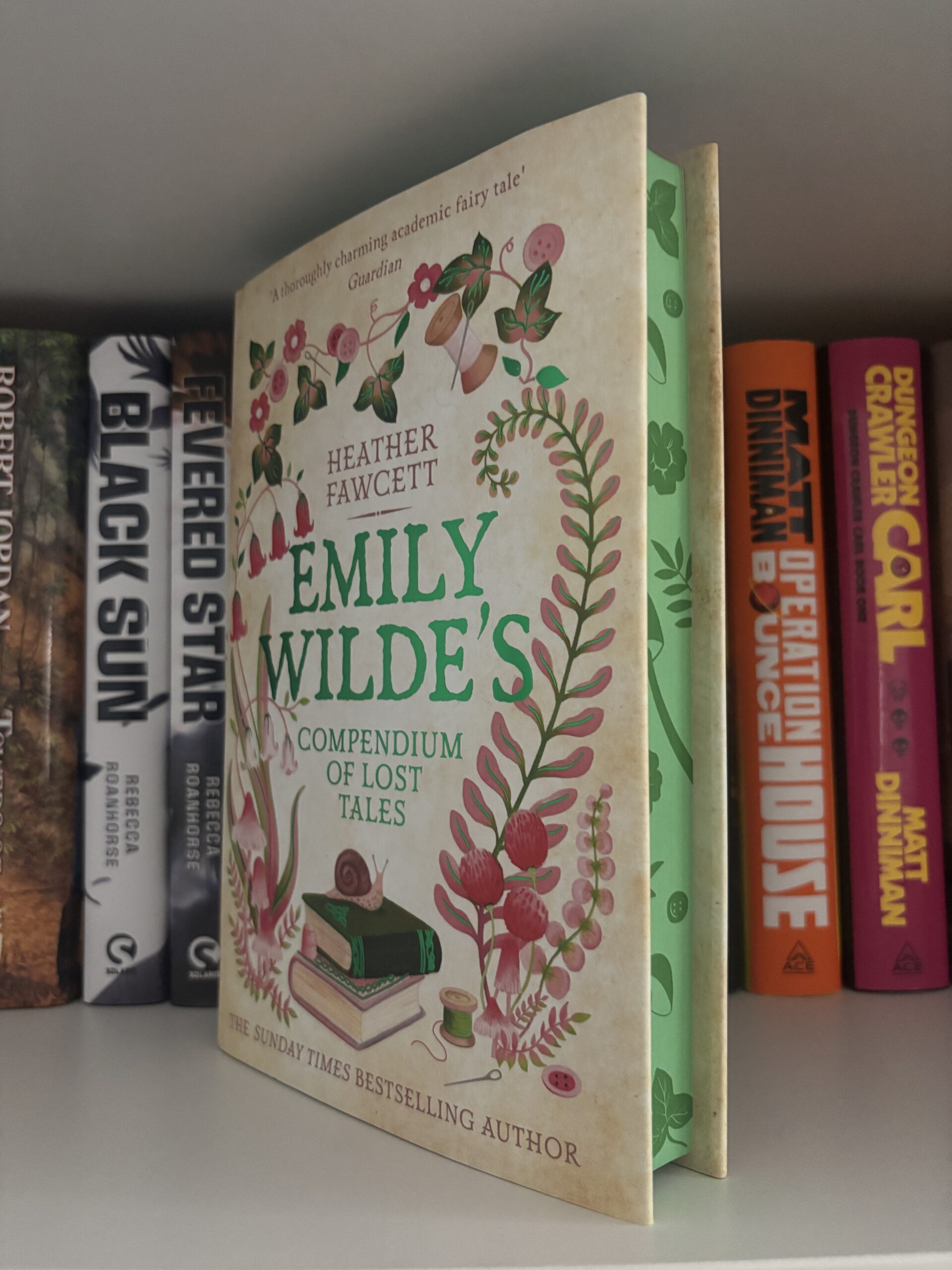 Signed Emily Wilde's Compendium of Lost Tales by Heather Fawcett - Fairyloot