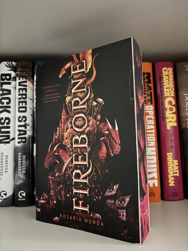 Fireborne by Rosaria Munda - Sprayed Edges
