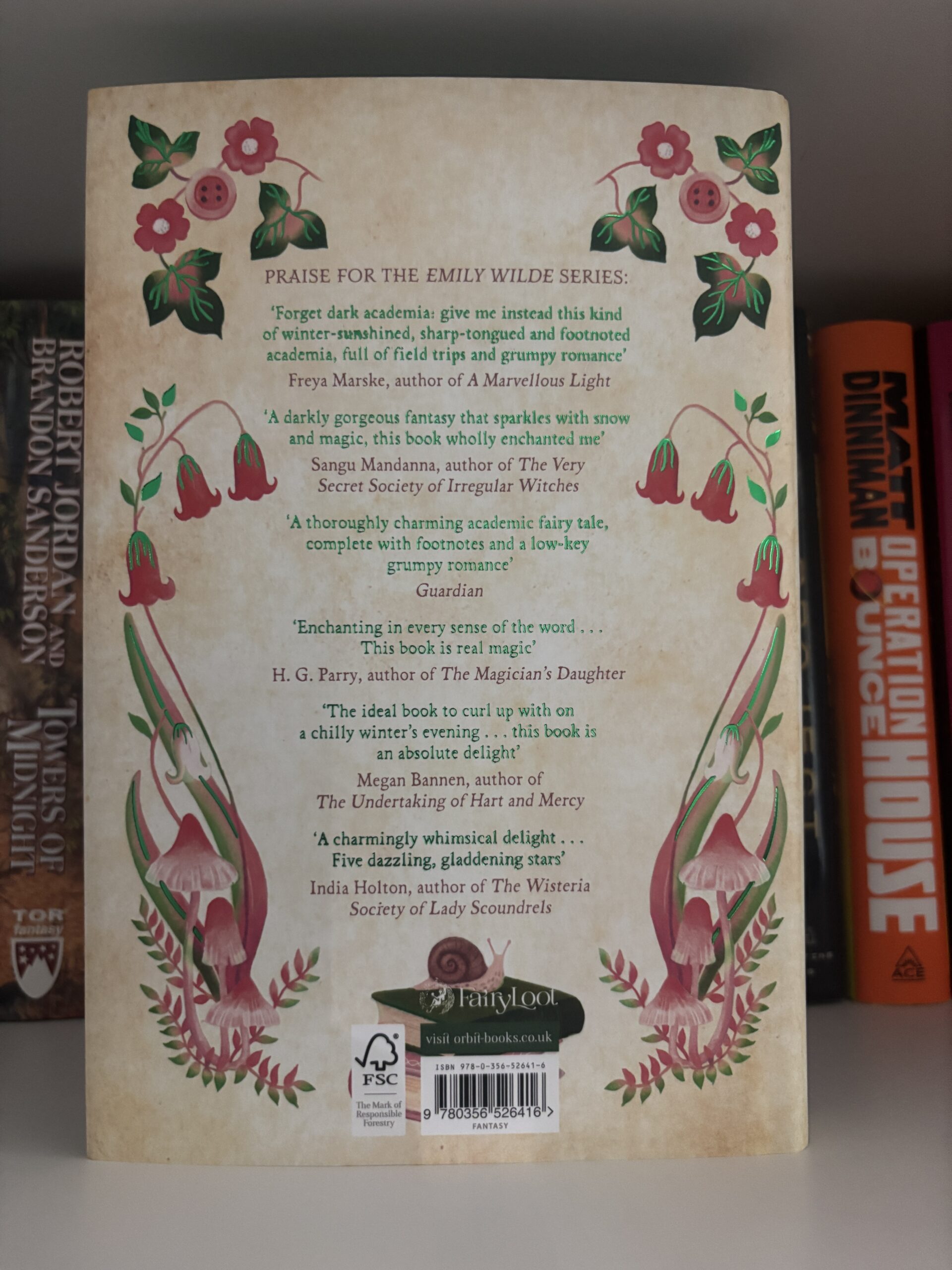 Signed Emily Wilde's Compendium of Lost Tales by Heather Fawcett - Fairyloot - Image 3