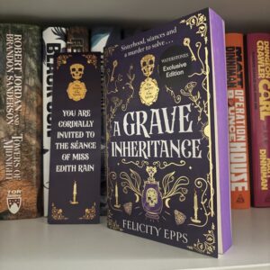 A Grave Inheritance by Felicity Epps - Waterstones - With Bookmark